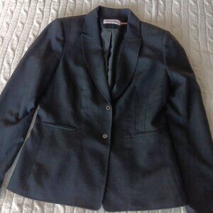 Calvin Klein black suit blazer Sz 8